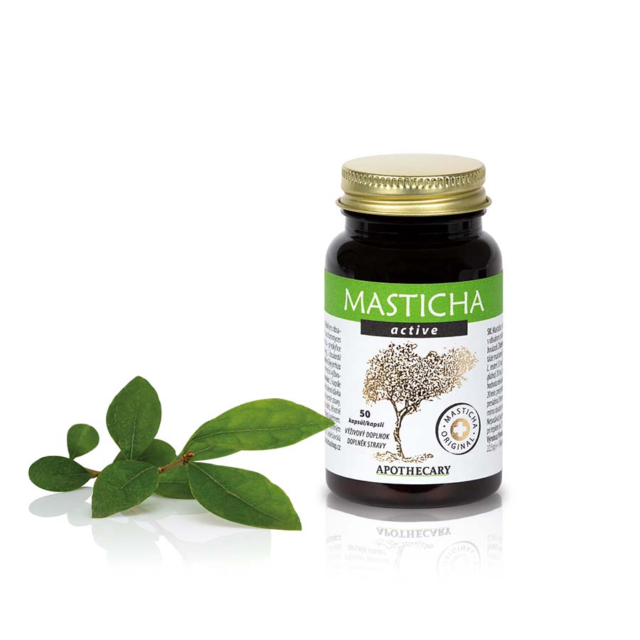 Levně Masticha Active, Apothecary s.r.o., 22,5 g, 50 cps. Cestovní balení