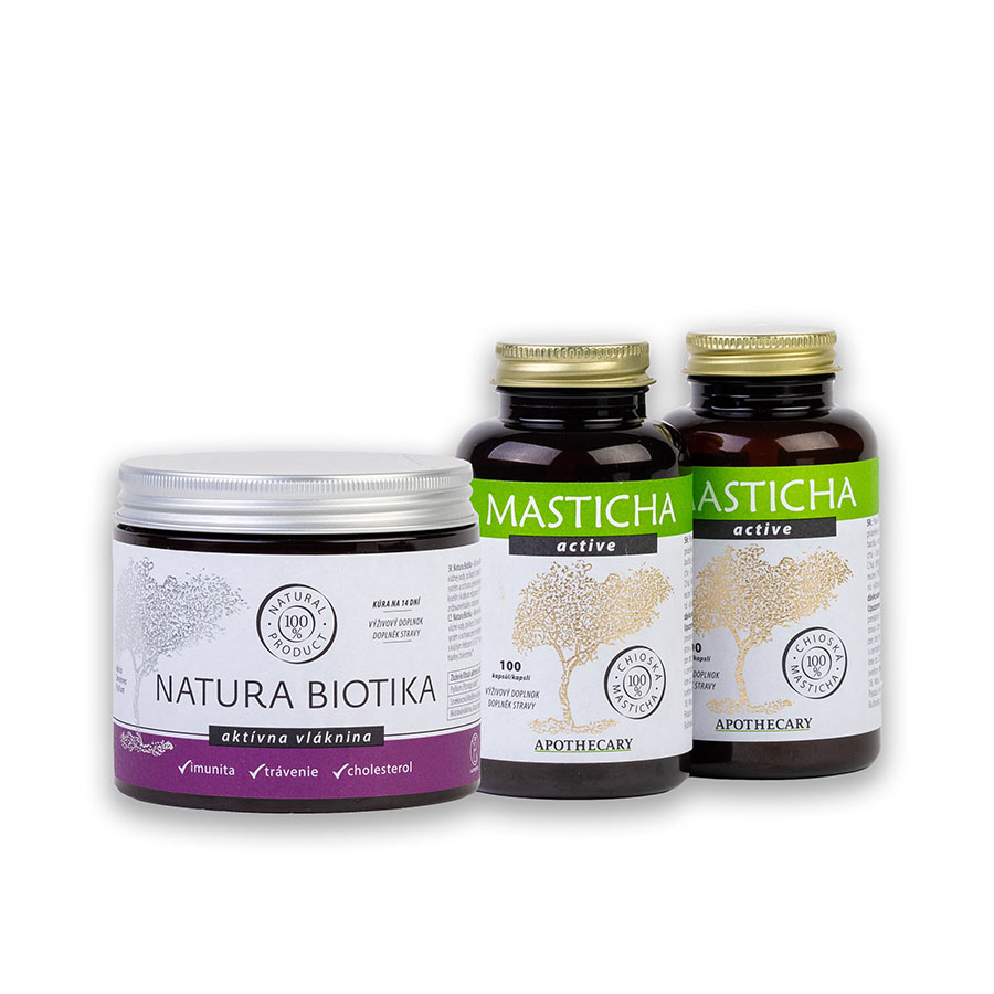 Levně Apothecary 2x Masticha Active + Natura Biotika