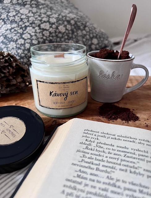 SOJOVÁ SVÍČKA - KÁVOVÝ SEN