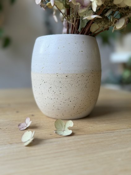 Váza Simple White ↑12,5 cm