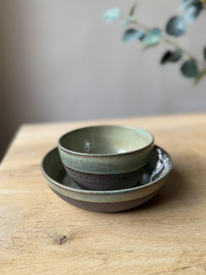 Set misek Green Rustic