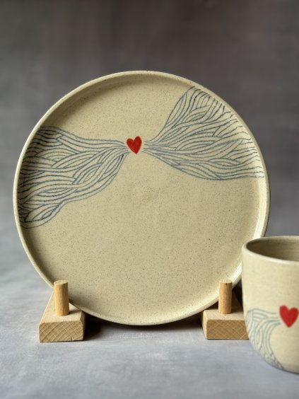 Talíř Na vlnách lásky