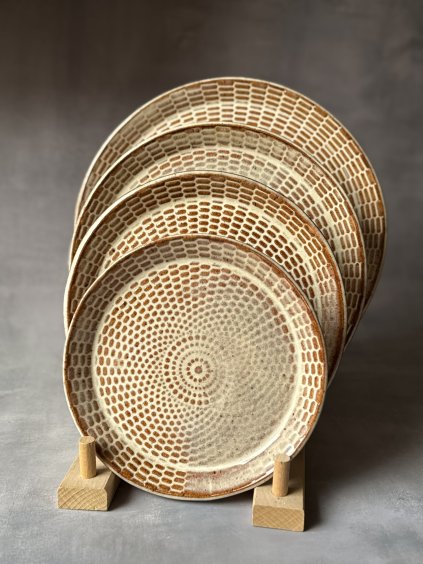 Talíř Ornament Toffee - více variant