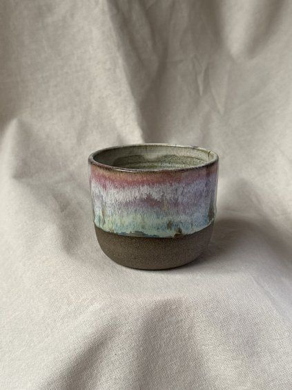 Kalíšek Grey Cotton Sky 230 ml