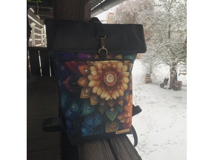 Batohy rolovací - mandala