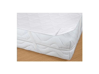 Prodyšný matracový chránič Bella Lux 80x200 cm bílý
