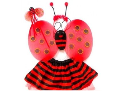 Dětský kostým Beruška- 3 typy (Barva 1.)