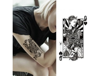 1444 docasne tetovani na telo queen