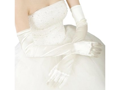 1288 elasticke satenove rukavice