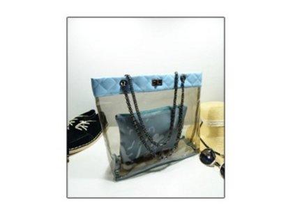 Extravagantní kabelka Lexie 7 barev Modrá (Barva Modrá)