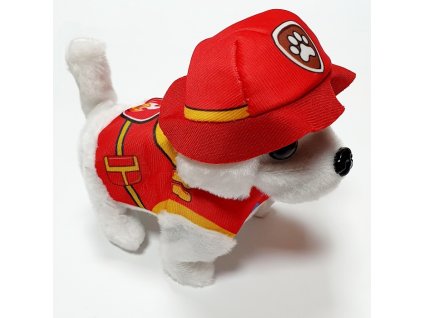 Chodící a štěkající pejsek - 6 druhů plyšák (Poradie plyšák Marshall)