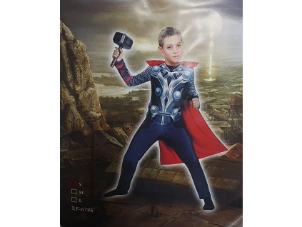 Karnevalový kostým Avengers Thor (Barva Farebná, Veľkosť 5-7 Veľkosť)