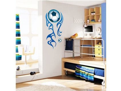 1084 nalepka na zed fotbalovy mic