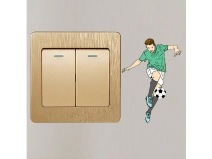Nálepka nad vypínač Fotbal- 3 druhy (Barva 1.)