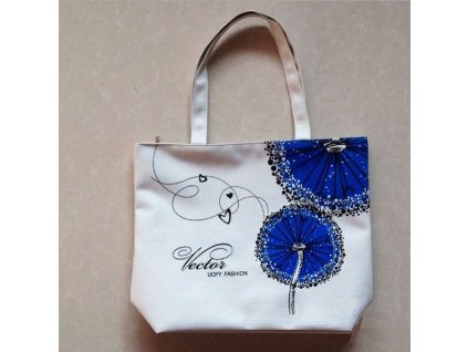 487 platena taska blue flowers