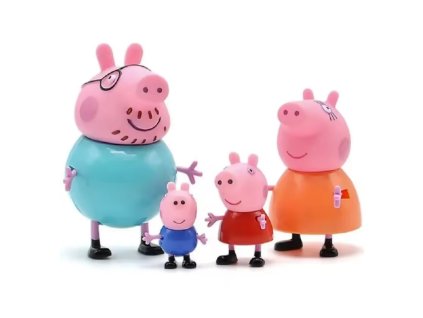 Postavičky peppa 4ks
