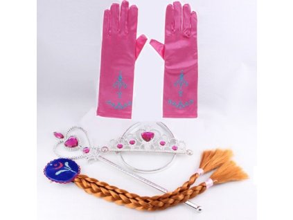 Sada doplňků Frozen Anna (Barva Rukavice, Veľkosť 1. Veľkosť)