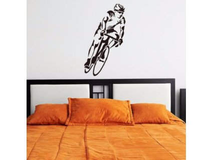 628 3d nalepka na zed jizdni kolo