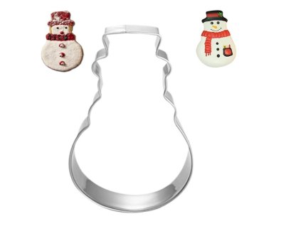 Vánoční vykrajovátky Sněhulák, Lízátka a dárek (Poradie Snehuliak)