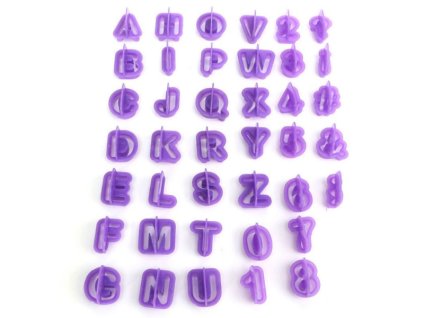 Vykrajovátky Abeceda a čísla 1 (Poradie 1)