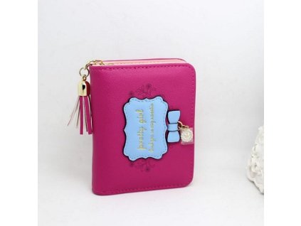 Dámská kapesní peněženka Pretty girl 5 barev (Barva Ružová II.)