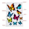 3D Nálepka na auto barevné Motýli (Barva 1.)
