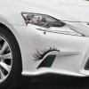 3D Nálepka na auto Lashes (Barva Stříbrná)