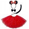 Kostým Myška Minnie so sukňou2