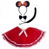 Kostým Myška Minnie so sukňou3