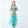 Dětský kostým princezna Jasmína (Barva Tyrkysová, Veľkosť 110 Veľkosť)