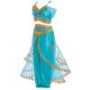 Dětský kostým princezna Jasmína (Barva Tyrkysová, Veľkosť 110 Veľkosť)