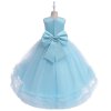 Detské spoločenské šaty Laura modré 2