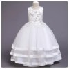 Dívčí společenské šaty Nicol 150 Velikost Bílá (Barva Bílá, Veľkosť 150 Veľkosť)