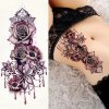 Dočasné tetování na tělo 3D Rose-12 druhů (Poradie 1)