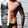 Dočasné tetování na tělo pro chlapy (Poradie 2)