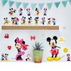 3D Nálepka na zeď - Mickey a Minnie Mouse (Barva Mix 1.)