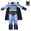 Karnevalový kostým Batman se svaly (Barva Sivá, Veľkosť 125-135cm Veľkosť)