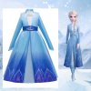 Karnevalový kostým Frozen 2 Královna Elsa - 2 druhy (Barva Modrá, Veľkosť 110 Veľkosť)