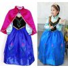 Karnevalový kostým Frozen princezna Anna (Barva Farebná, Veľkosť 100 Veľkosť)
