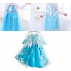 Karnevalový kostým Královna Elsa (Barva Modrá, Veľkosť 100 Veľkosť)