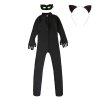 Kostým Černý Kocour (Barva Černá, Veľkosť 100-120cm Veľkosť)