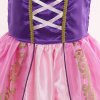Kostým princezna Rapunzel - 2 druhy (Barva Fialová, Veľkosť 100 Veľkosť)