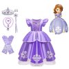 Kostým princezna Sofie (Barva Fialová, Veľkosť 110 Veľkosť)