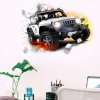 3D nálepka na zeď Auto Hummer (Barva 40 x 60 cm)