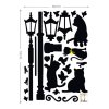 919 3 nalepka na zed kocky city cats 143x97 cm