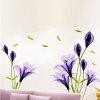 784 2 nalepka na zed fialove lilie
