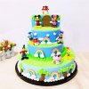 Postavičky mickey torta