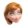 Karnevalová maska Frozen Anna
