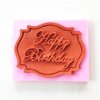 Silikonová forma Happy Birthday 2 (Poradie 2)