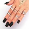 Trendy prsteny 8 ks (Poradie 8 ks)